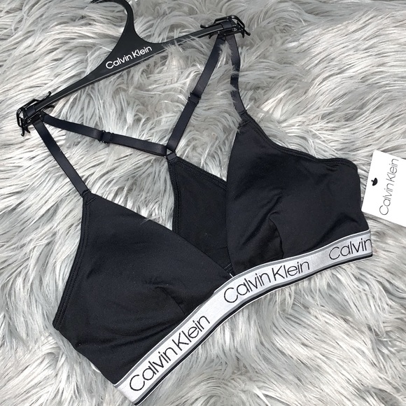Calvin Klein Other - 🆕CK Lightly Lined Triangle Bra ~ Wireless